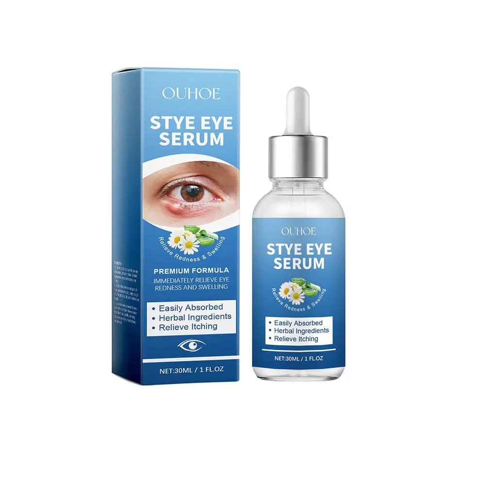 30ml Eye Swelling Relief Essence Relieves Eye Redness Swelling Stye Anti Fatigue Dry Itchy Around The Eyes Moisturizing Serum