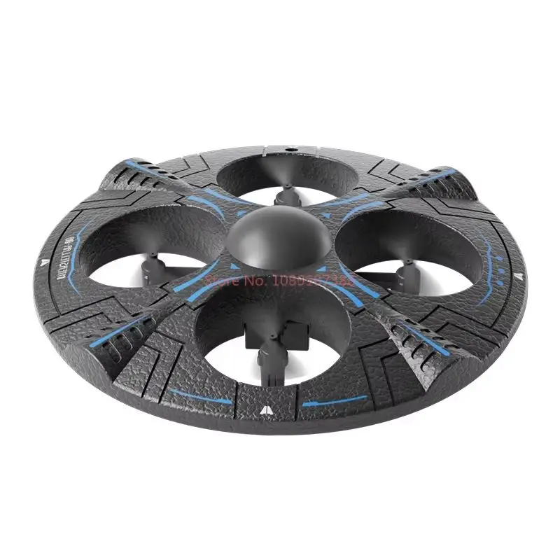Quadcopter UFO Remote Control Toy for Kids 4-Axis Aerobatics Flying Saucer with High-Resistance Hovering Feature Perfect Gift