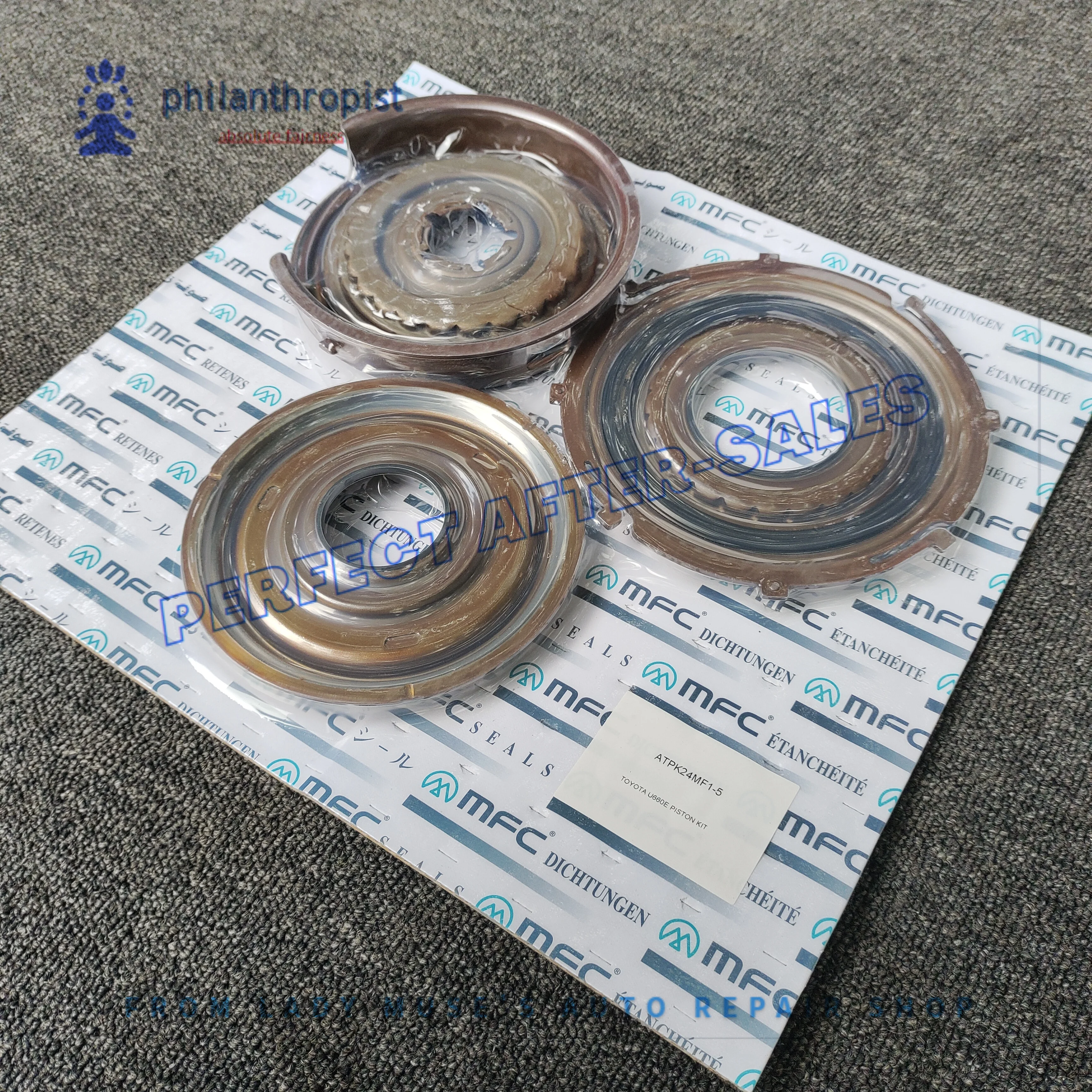 

Automatic Transmission Rebuild Piston Kit U660E U660F Gearbox For Toyota Camry, Highlander Car Accessories