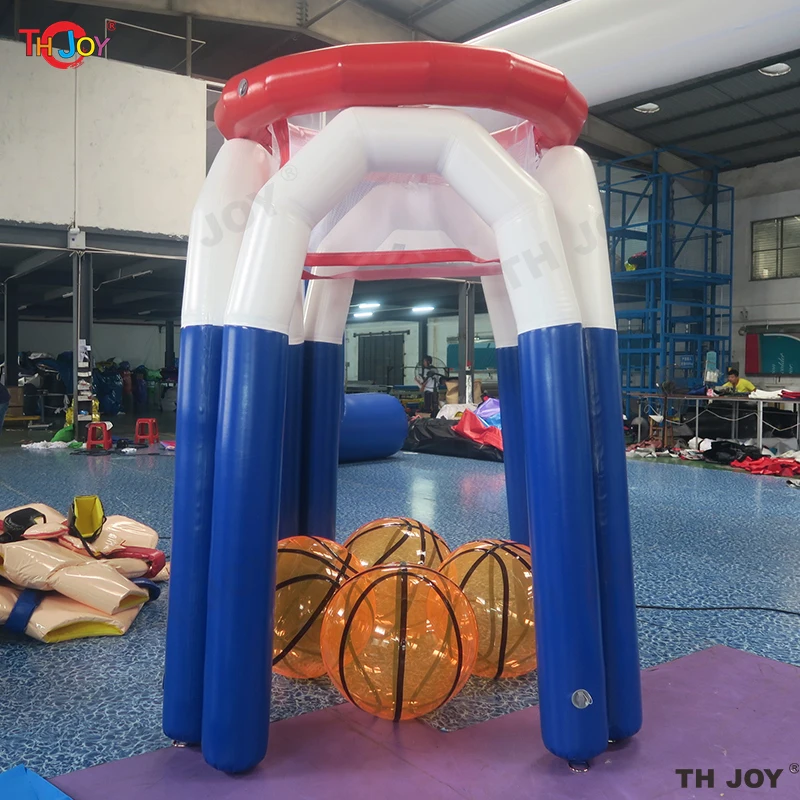 Fast Air Shipping 2m/3m High Giant Inflatable Basketball Hoop for Kids and Adults Outdoor Shootout Goal Sport Games