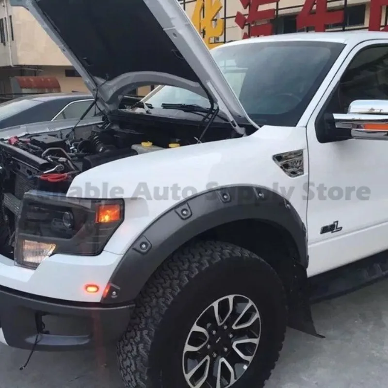

Fender For 2009 2014 Ford F150 Raptor / Non Raptor Wheel Arch OEM Style Heavy Duty Durable Fender Extensions Easy Installation