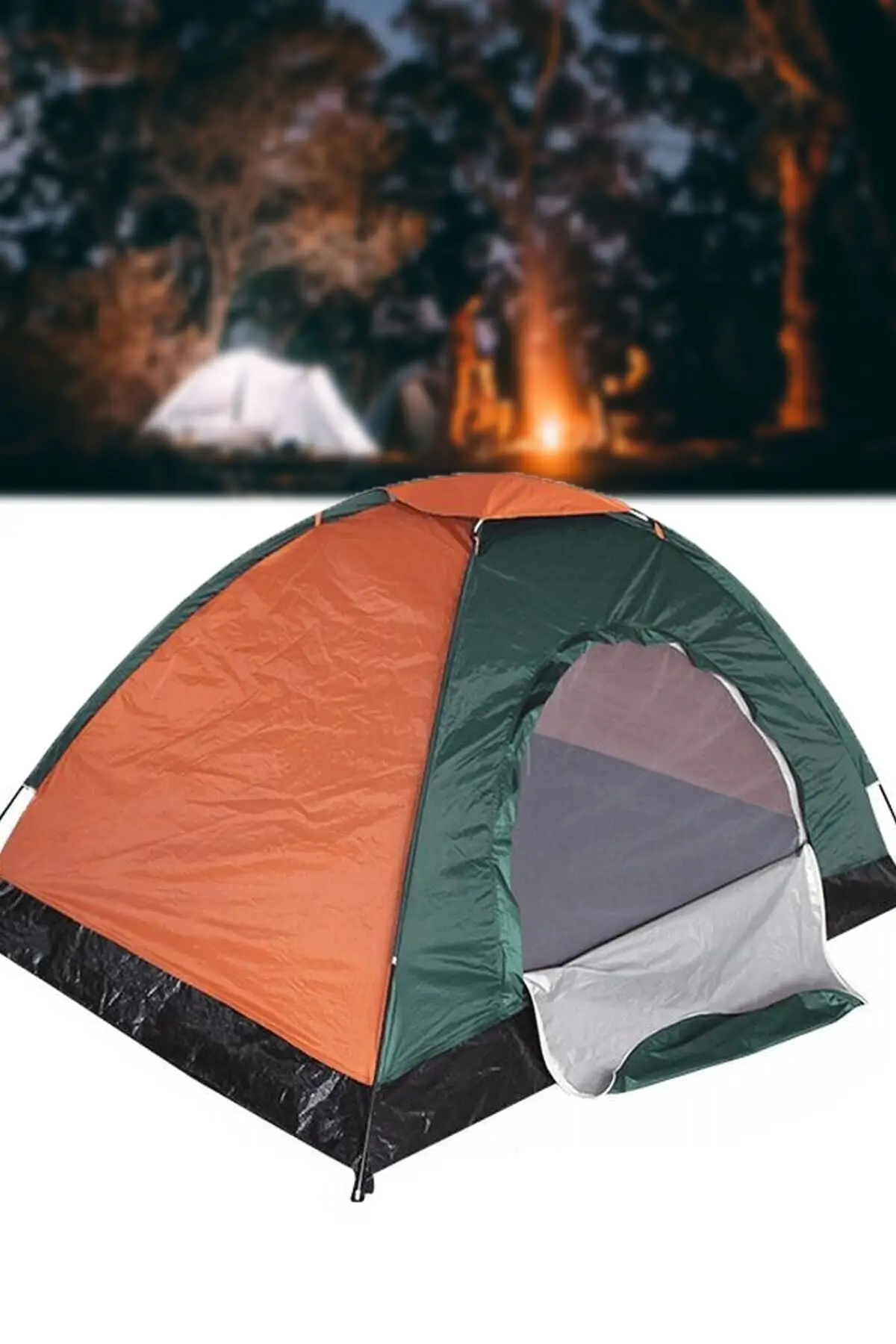 6 Person Colorful Durable Camping Tent 220x250x150