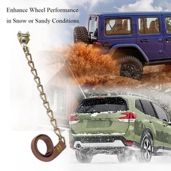 165-265 mm Car Snow Chain increase traction grip  Winter Snow Anti-skid Tyre Chains Tire Emergency Anti-Skid Auto Accessories