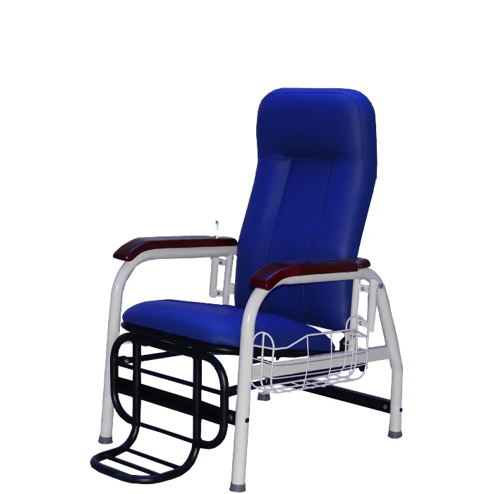 

BDEC103 Hospital Steel Frame Metal Folding Transfusion Reclining Chair Comfortable Patient Hospital Blood Donation Chairs