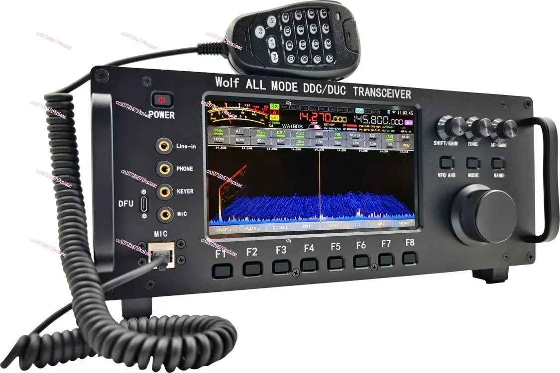 

Shortwave wolf sdr 7 inch screen with capacitive touch (WOLF-SDR transceiver kit)