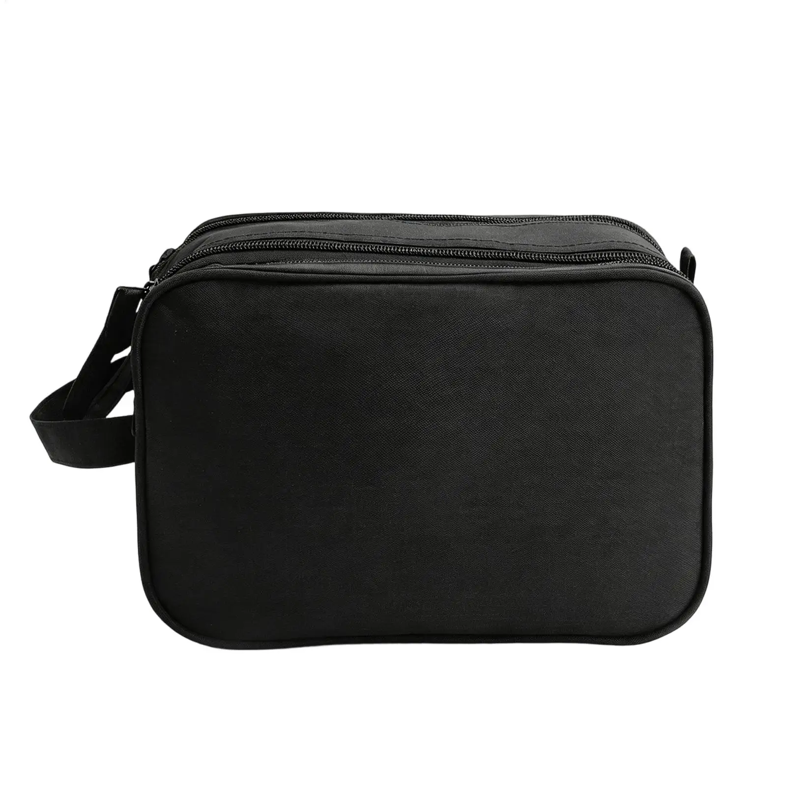 Neceser de aseo para hombre con asa, organizador de maquillaje multicompartimento, bolsa de afeitado, estuche cosmético para crema, loción, hogar, baño