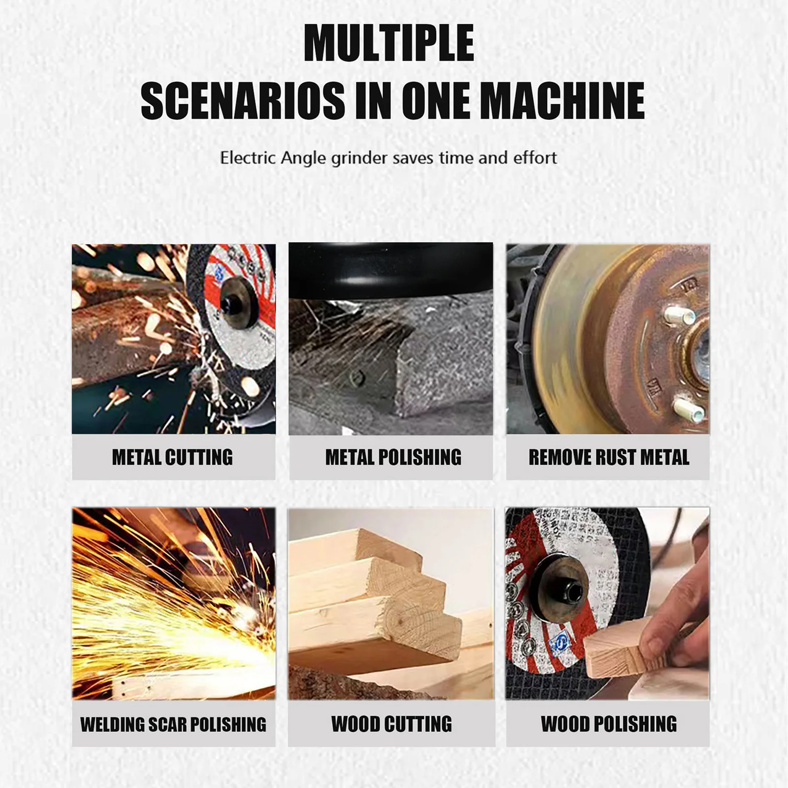 Hand-Winkelschleifer-Werkzeug, 21 V, kabellose Schneid- und Poliermaschine mit 2 wiederaufladbaren Akkus, multifunktionale MINI-Fliesen