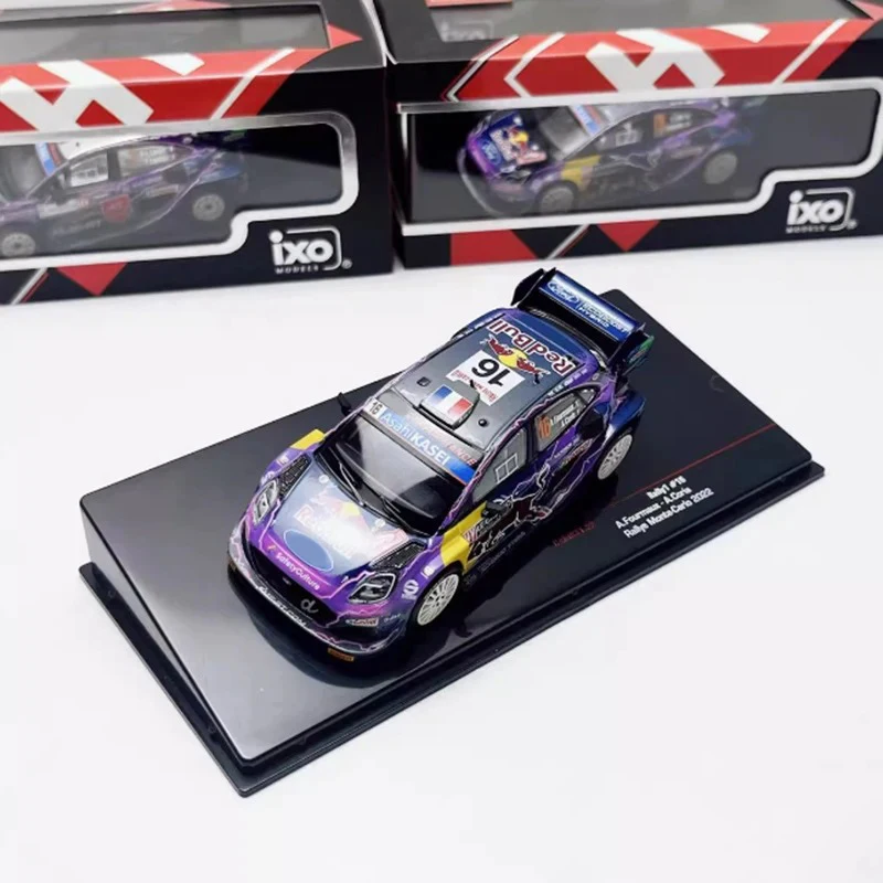 

Металлическая модель автомобиля IXO 1:43 (некоторые детали несовместимы), Ралли 2022, коллекционная статическая модель, украшение, праздничный подарок