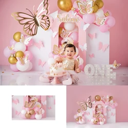 Prettiest Golden Butterflies Backdrops Kids Girl Photocal Child Adult Photography Spring Floral Garden Backgrounds