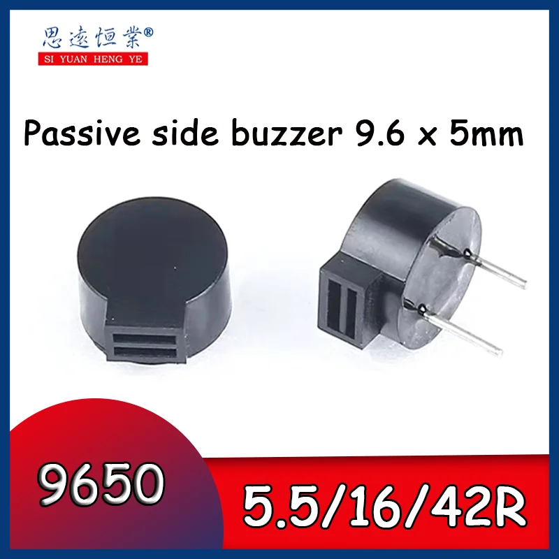 

Passive integrated buzzer 9650 Passive side sound buzzer 9.6*5mm 5.5/16/42 Euro Environmental Protection