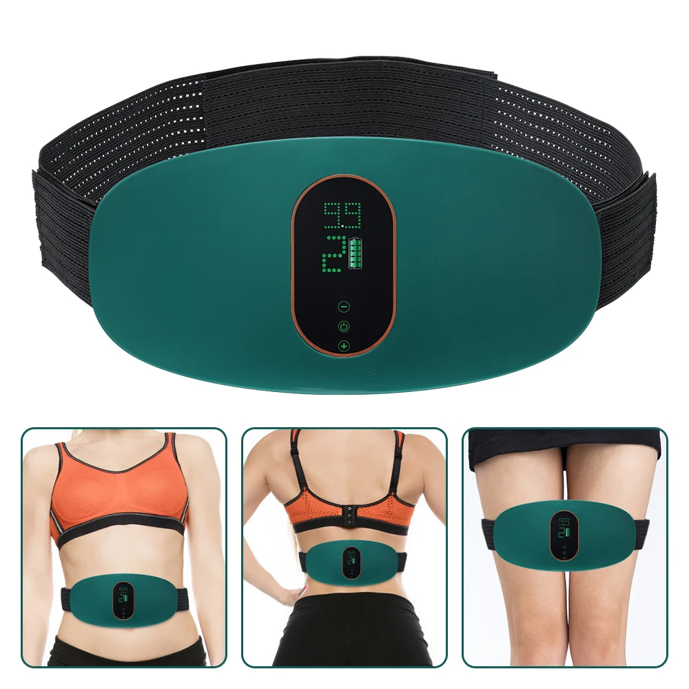 Rechargeable Body Slimming Machine Waist Belt Waist Fitness Massager Weight Loss and Body Shaping Instrument Constipation Relief