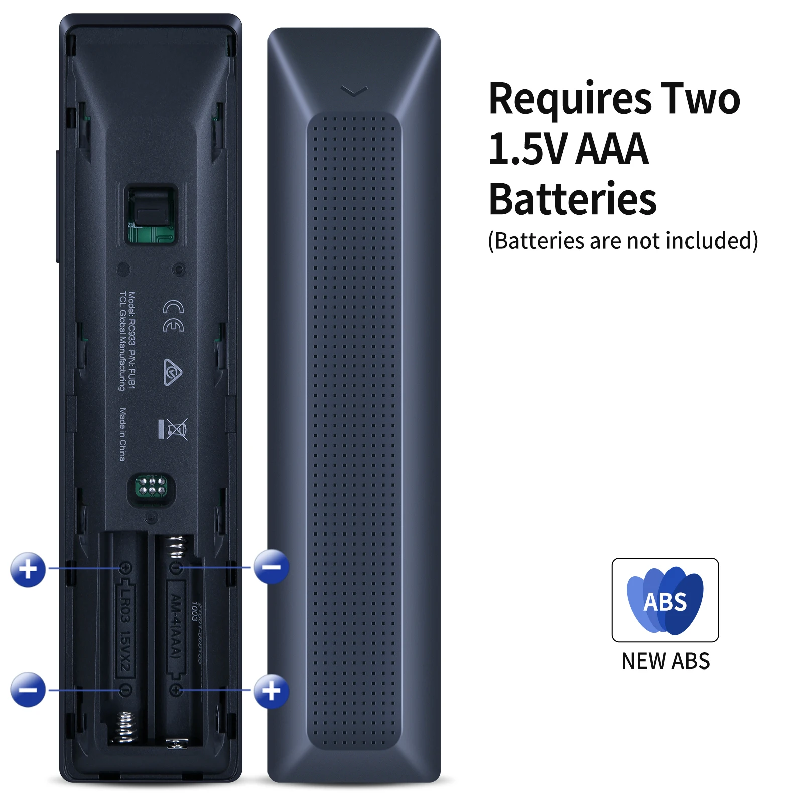 جهاز تحكم عن بعد صوتي RC933 FUB1 جديد لتلفزيون أندرويد الذكي TCL Mini LED Q10B 845X2