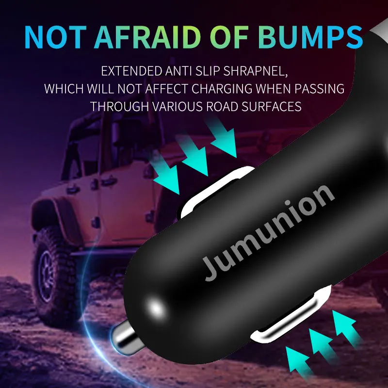 Cargador de coche de carga rápida, enchufe de encendedor de cigarrillos para vehículo, expansión de 3 puertos USB, pantalla LED, adaptador de corriente Universal para teléfono de coche