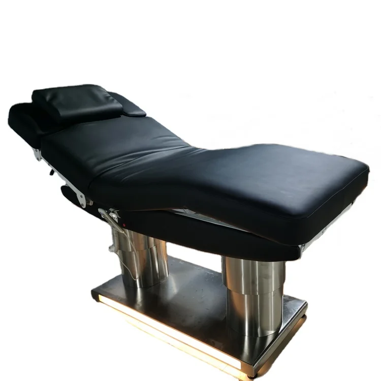 Hot Sale Electric 4 Motors Facial Medical Beauty Salon Spa Lash Massage Table Salon Beds Electric Lifting Mechanism Chair Bed