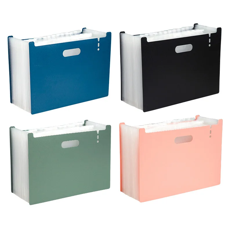 

Telescopic Station Vertical Organ Bag A4 Storage Bag Insert Layer Paper Data Book Document File Organizer