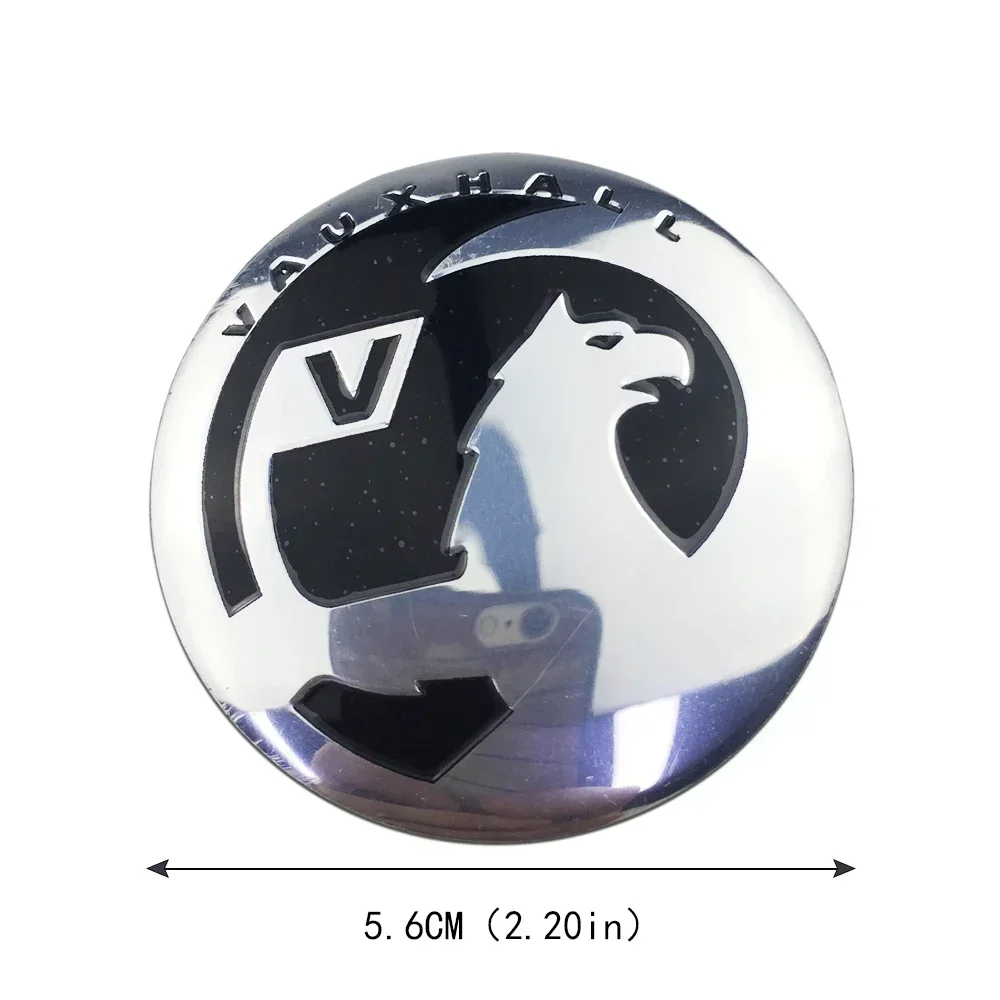 4pcs 56mm Alloy Car Wheel Hub Center Stickers for Vauxhall Astra Zafira Corsa Meriva Mokka Antara Auto Accessories