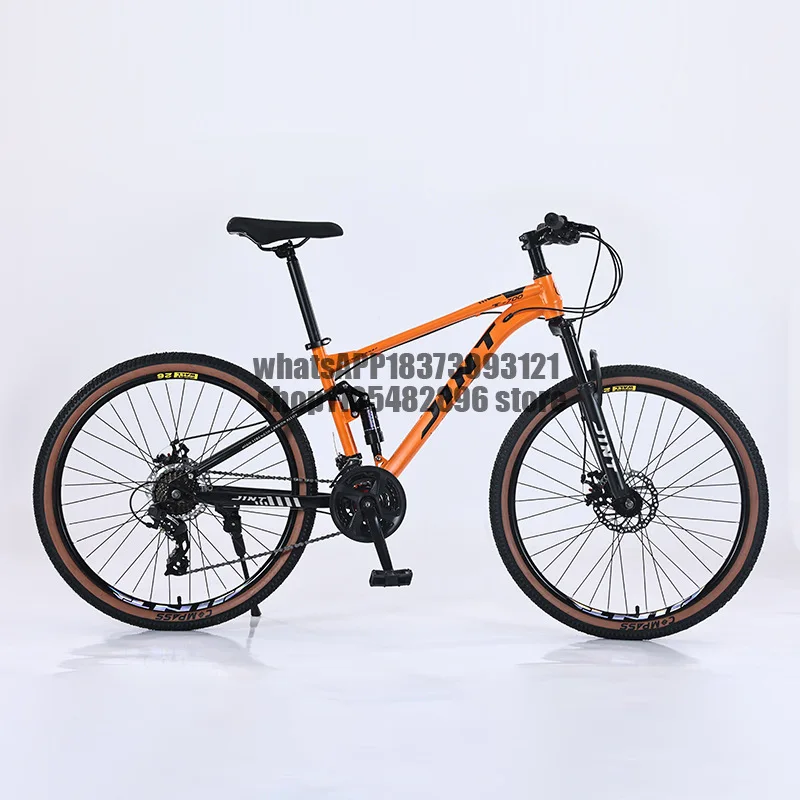 26Inch Downhill Mountain Bike Dual Suspension Dual Disc Brake Variable Speed Soft Tail Adult Men's Women's Bicycle