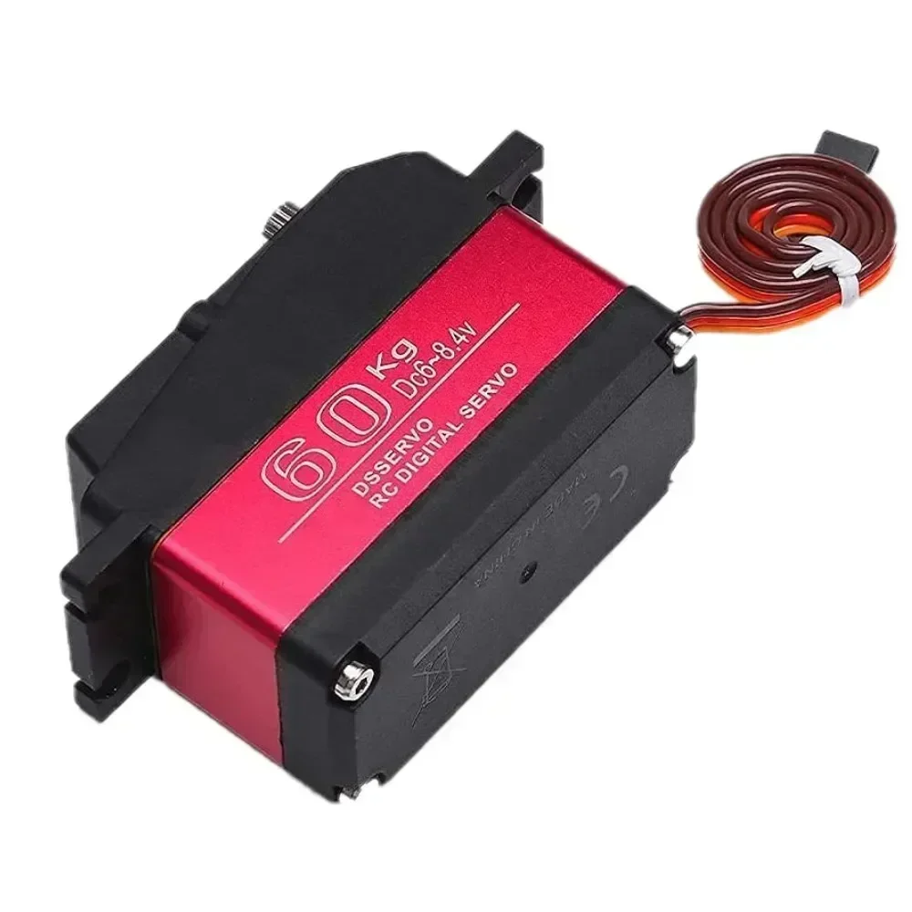 Coppia elevata impermeabile 60Kg 180 °   DS5160 Servo digitale con ingranaggi in metallo per auto robot RC 1/6 Axial SCX6 1/5 Redcat HPI