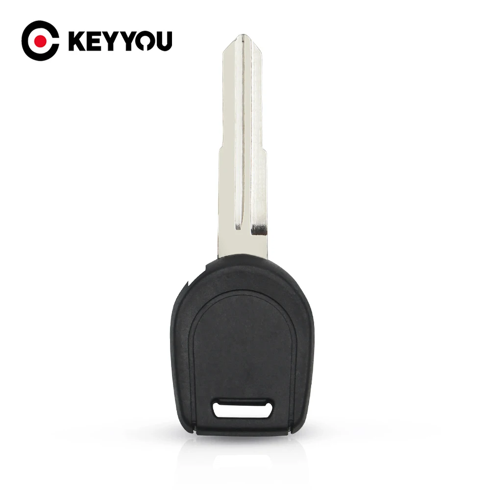 KEYYOU 50X Transponder Key Shell fit for MITSUBISHI Colt Lancer Mirage Remote Key No Chip