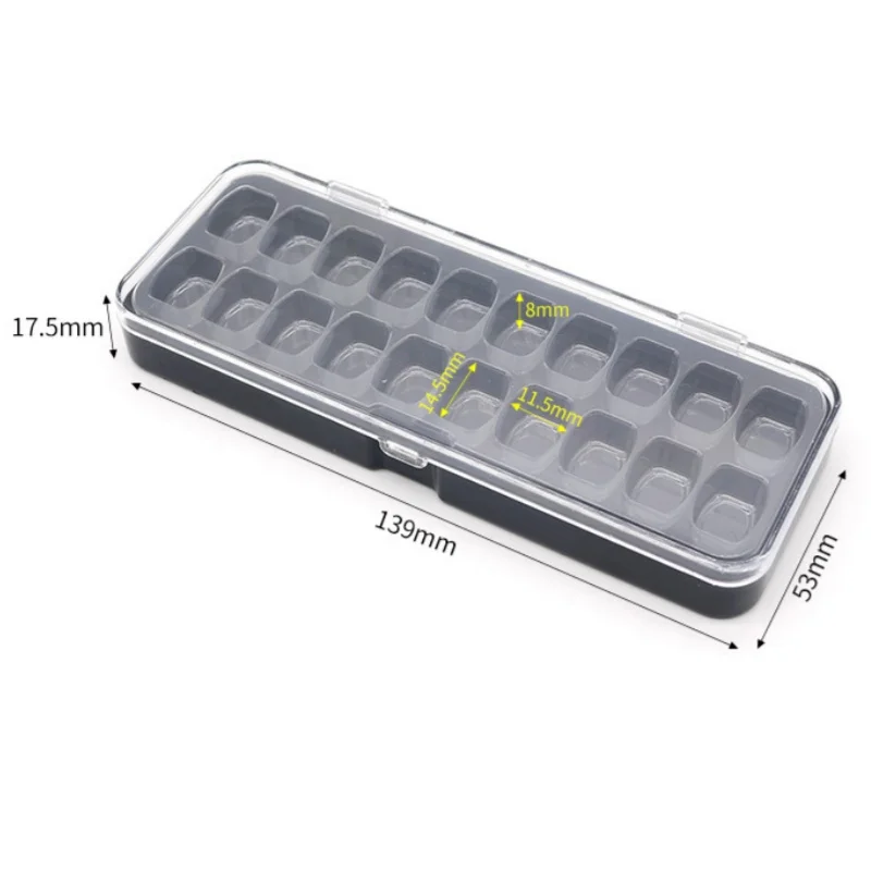 3pcs Dental Veneer Patch Tooth Box, Portable Storage Case