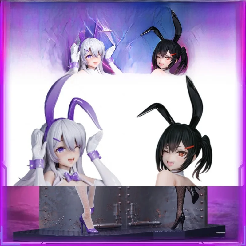 

BearPanda Crystal Eye Bunny Girl Statues Collectible Figures 280M High /6 Sc Static PVC Series for Adult Fans