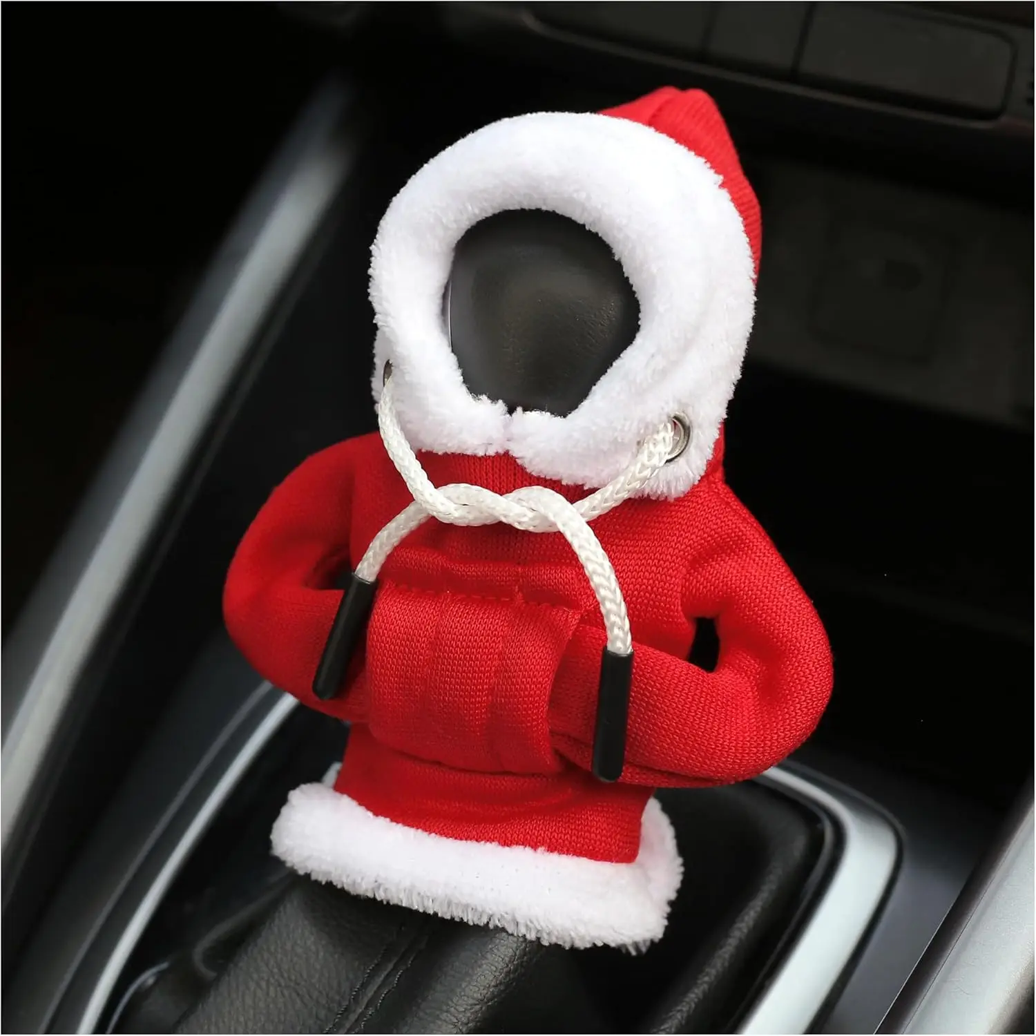 

Gear Shift Mini Hoodie Cover Fashion Shift Cover Gear Handle Decoration Fits Manual Automatic Universal Car Shift Lever Interio