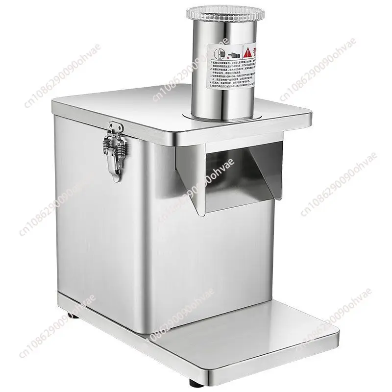 250W electric vegetable cutting machine, fruit slicer, tomato slice or cube cutting stainless steel food processing machine view 2