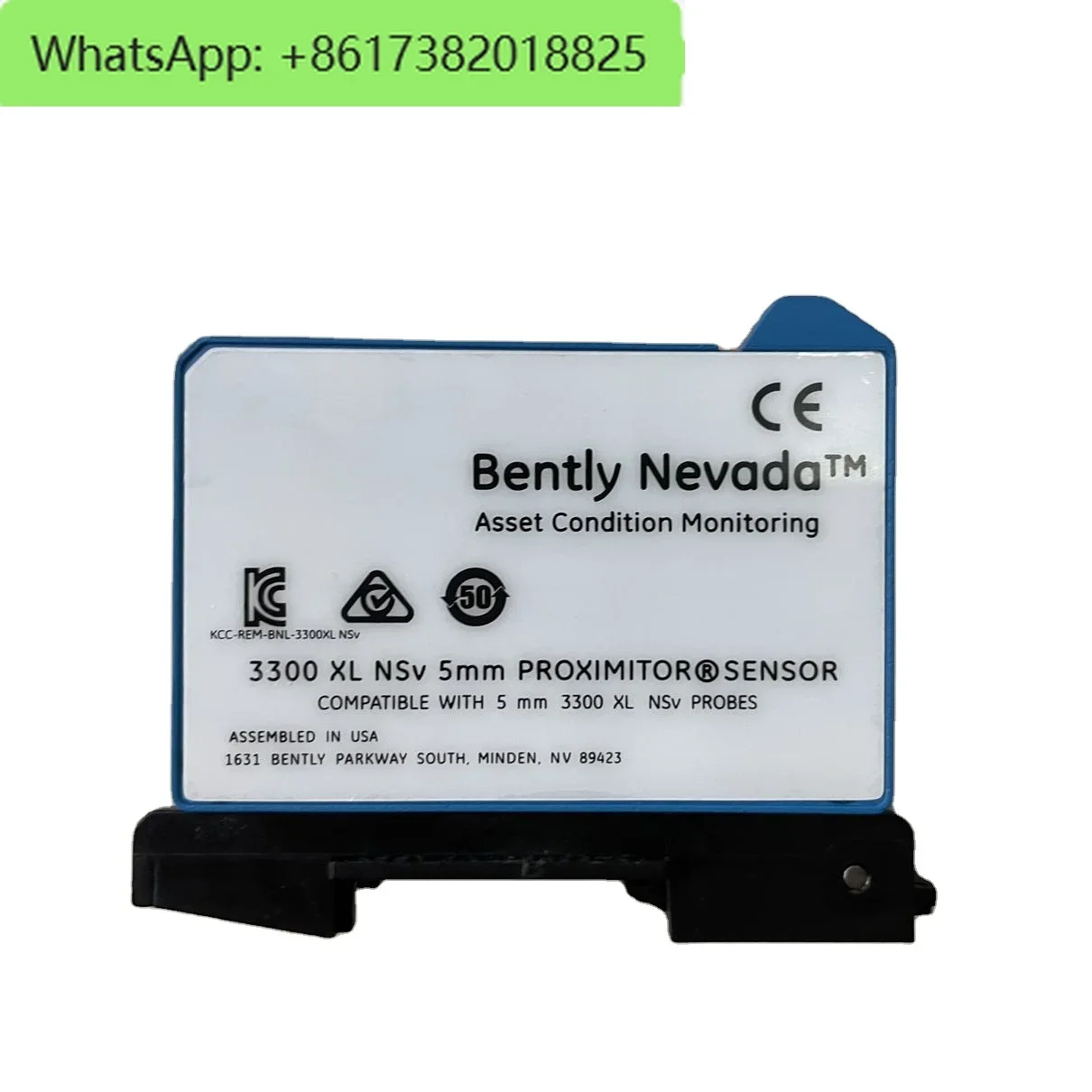 Bently nevada  3300 XL 11mm proximity sensor 330780-90-cn