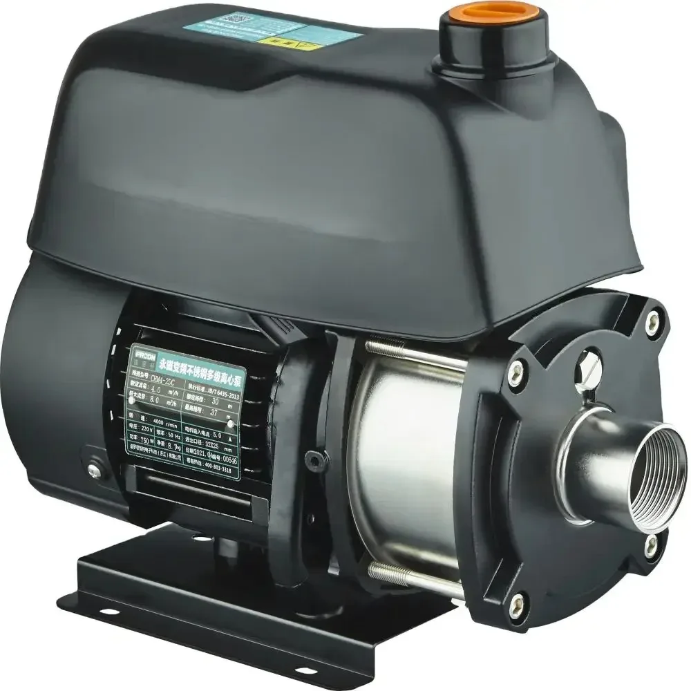 Master Eagle CHM4-3DC 1.5kw 2HP Horizontal Multistage Centrifugal Pump Smart Intelligent Inverter Variable Frequency Speed for W