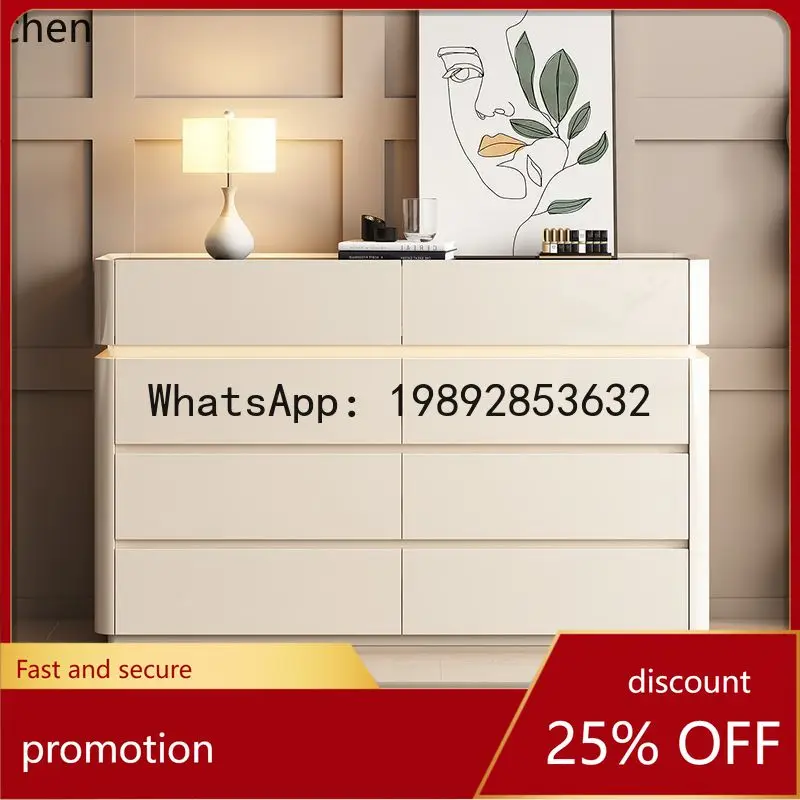 

YFY Smart Chest of Drawers High-End Bedroom Storage Cabinet Living Room Wall-Mounted Integrated Storage Cabinet