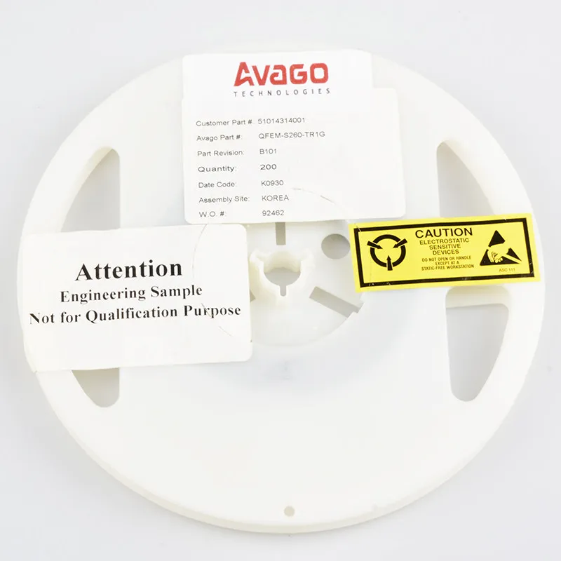 QFEM-S260-TR1G AVAGO QFN is original and genuine, and BOM distribution order is provided.
