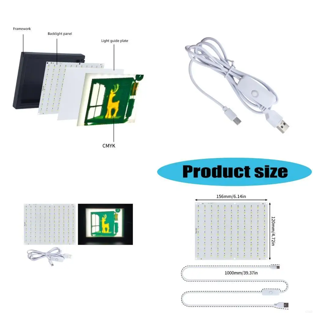 

C90F Professional Backlights Module For 3D Printing Systems CMYK Color Enhancement ABS Build Plugs And Play Setups