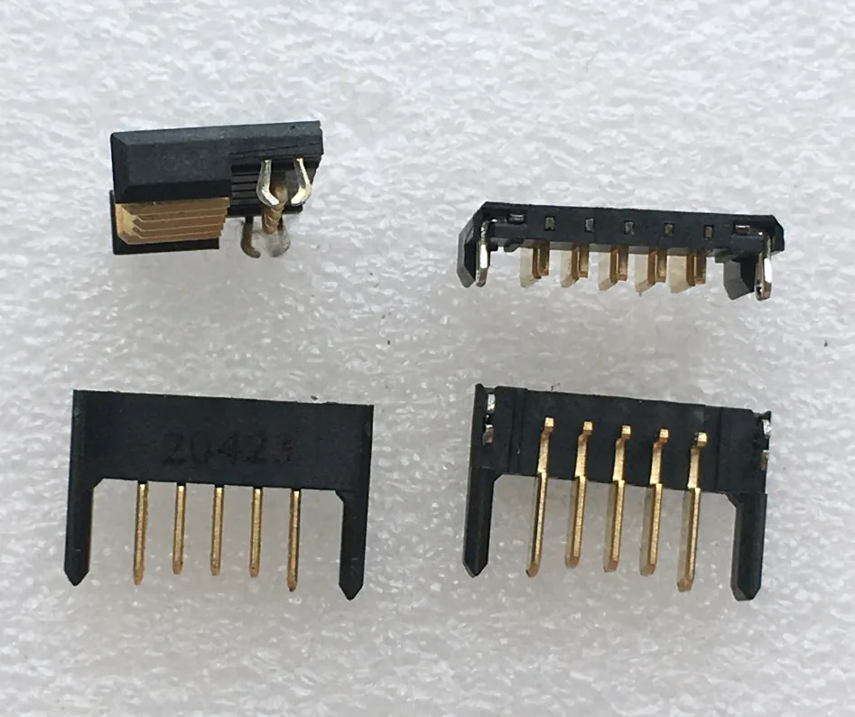 

For imported SUYIN laptop battery interface, gold-plated, socket, connector 5P gold finger, contact piece