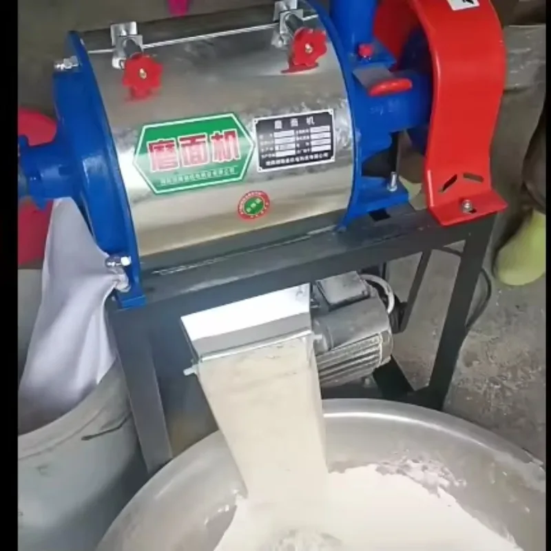 Fine Grinding Machine for Wheat Corn and Buckwheat  Dry and Wet Flour Grinder Pulverizer