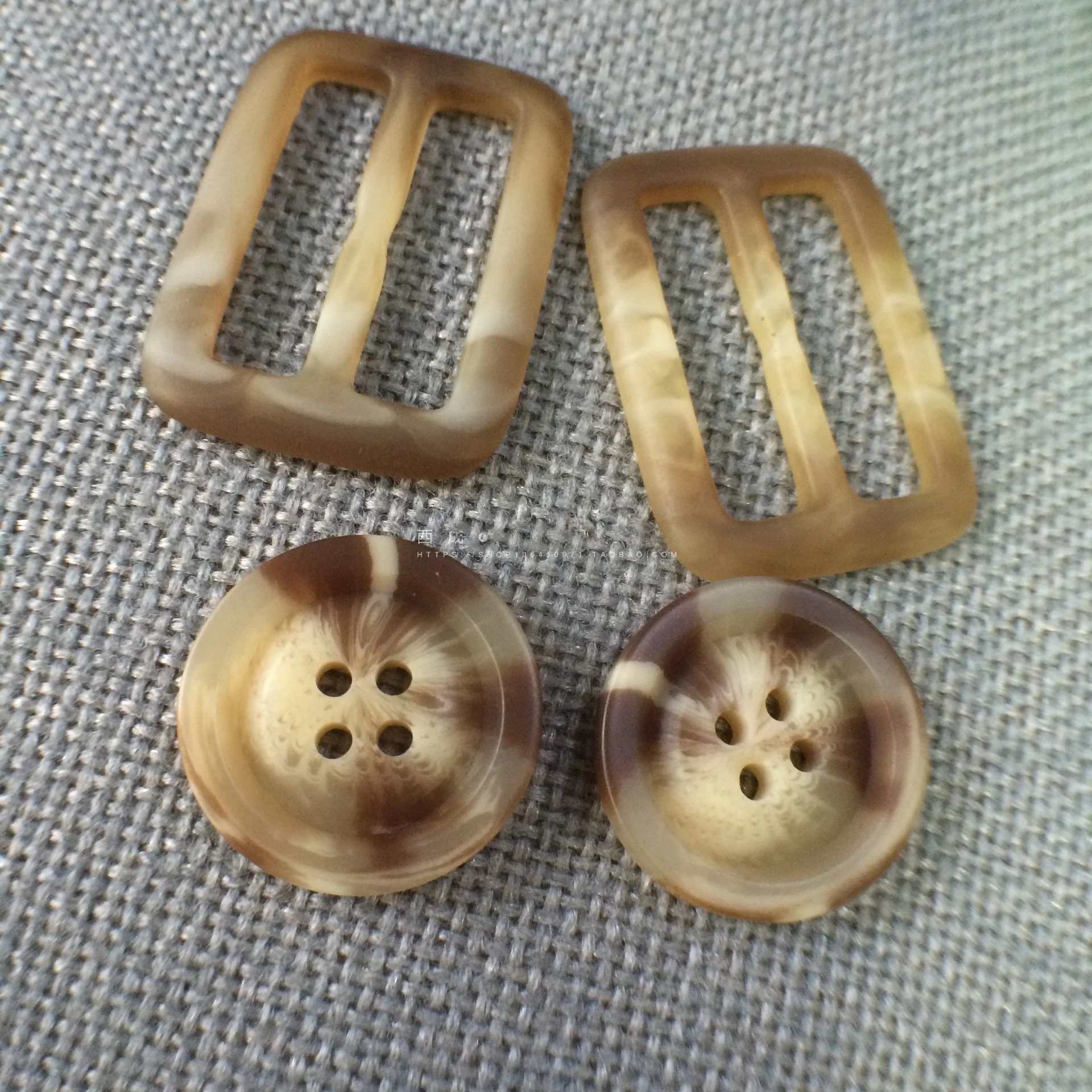 樹脂ボタン-3-段階バックル日本語文字ウエストバックル女性の花柄衣類アクセサリー男性と女性用