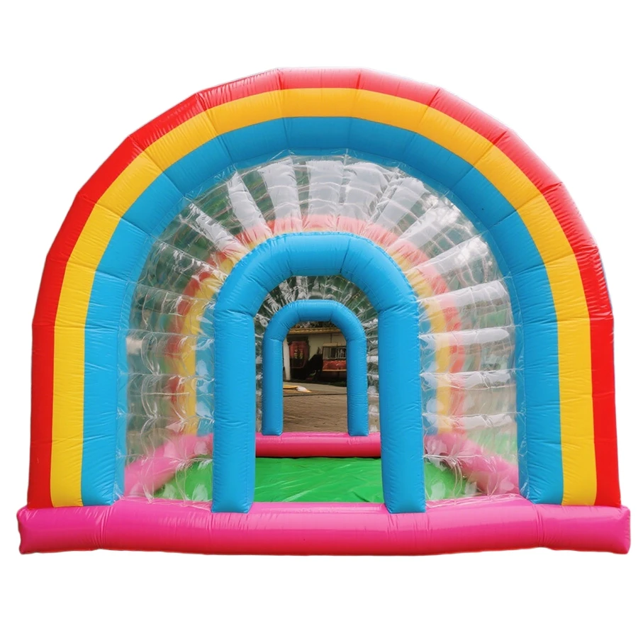 

Outdoor Inflatable Clear Tunnel,Transparent Commercial Inflatable Tent,Colorful Inflatable Transparent Tunnel for Outdoor Games