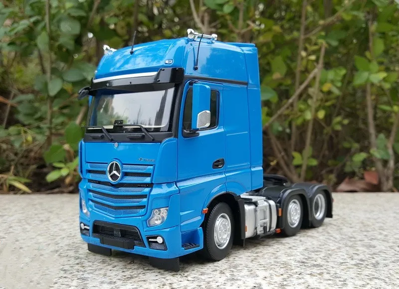 Classic Alloy Toy Model Gift 1:32 Scale Marge MB Actros MP4 Truck Tractor Trailers Vehicles DieCast Toy Model For Collection