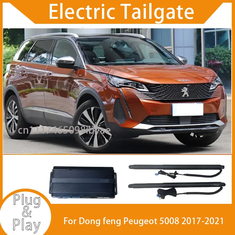 Electric Tailgate Intelligence For Dong feng Peugeot 5008 2017-2021 Automatic Induction Rear Door Lift Retrofit Car Electronics