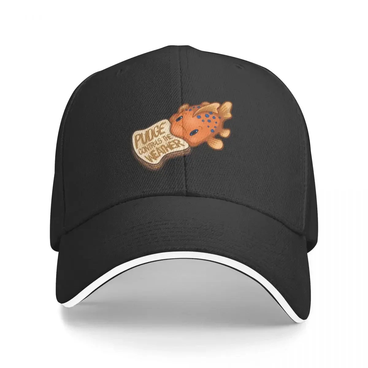 

pudge the fish Baseball Cap Vintage Sun Cap Brand Man cap men's big size hat Caps Women Men's
