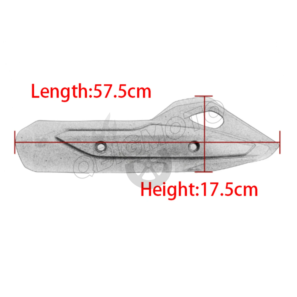 PCX125 PCX150 2017 Rear Exhaust Pipe Cover Cowl Protector Heat Shield Guard For Honda PCX 125 150 2016 2015 2014 2013 2012-2010