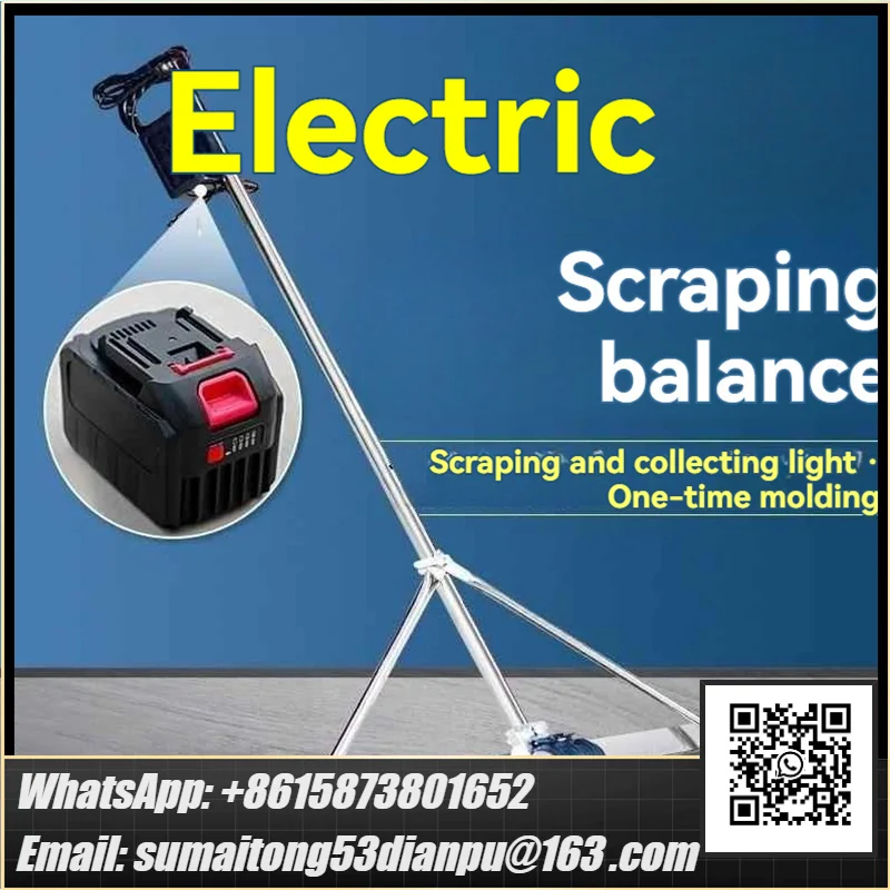 120W Electric Level Floor Vibration Ruler Mortar Vibrator Screed Concrete Leveling Machine Cement Road Leveling Machine