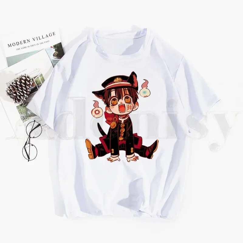 

Футболка Hanako-Kun Jibaku Shounen Nene Yashiro Hanako Kun, топ с принтом в стиле хип-хоп для девушек, футболки в стиле Харадзюку, Мужская модная летняя футболка