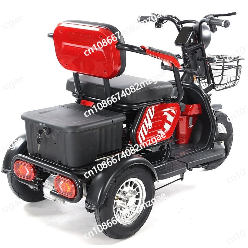 

Three-wheeled electric vehicle, elderly scooter, household female small battery car