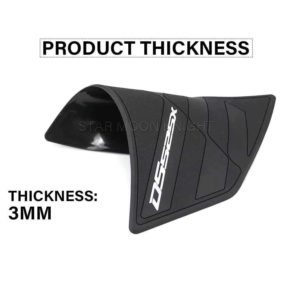 Naklejka antypoślizgowa na bak motocyklowy do Loncin Voge DS 525 DS525X 2023- 525DS, ochraniacz na zbiornik paliwa, akcesoria motocyklowe