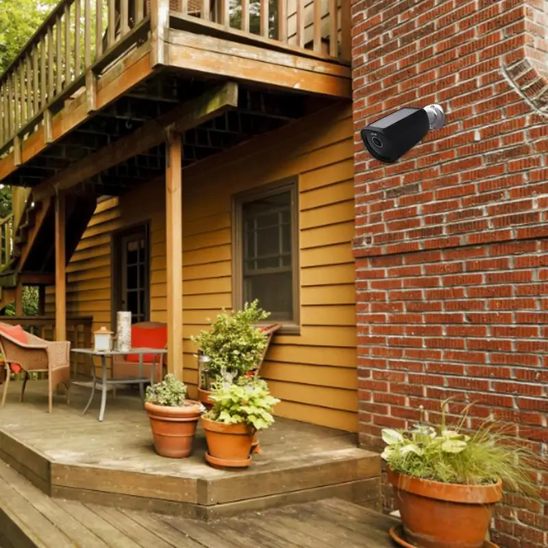 مقاوم للماء سيليكون حالة واقية الجلد الأمن كاميرا سيليكون الغبار غطاء حماية متوافق ل EufyCam 3 ملحقات الكاميرا