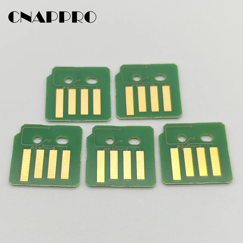 4PCS WorkCentre7125 WorkCentre7120 Toner Chip For Fuji Xerox WorkCentre 7120 7125 7220 7225 006R01457 006R01461 Toner Cartridges