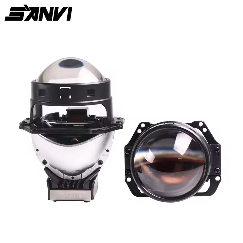 

Sanvi 3.0 Inch H5 Bi LED Projector Lens for Motorycycle Headlight Car Headlamp D1S D2S D3S D4S Car LED Light Auto Acceesories