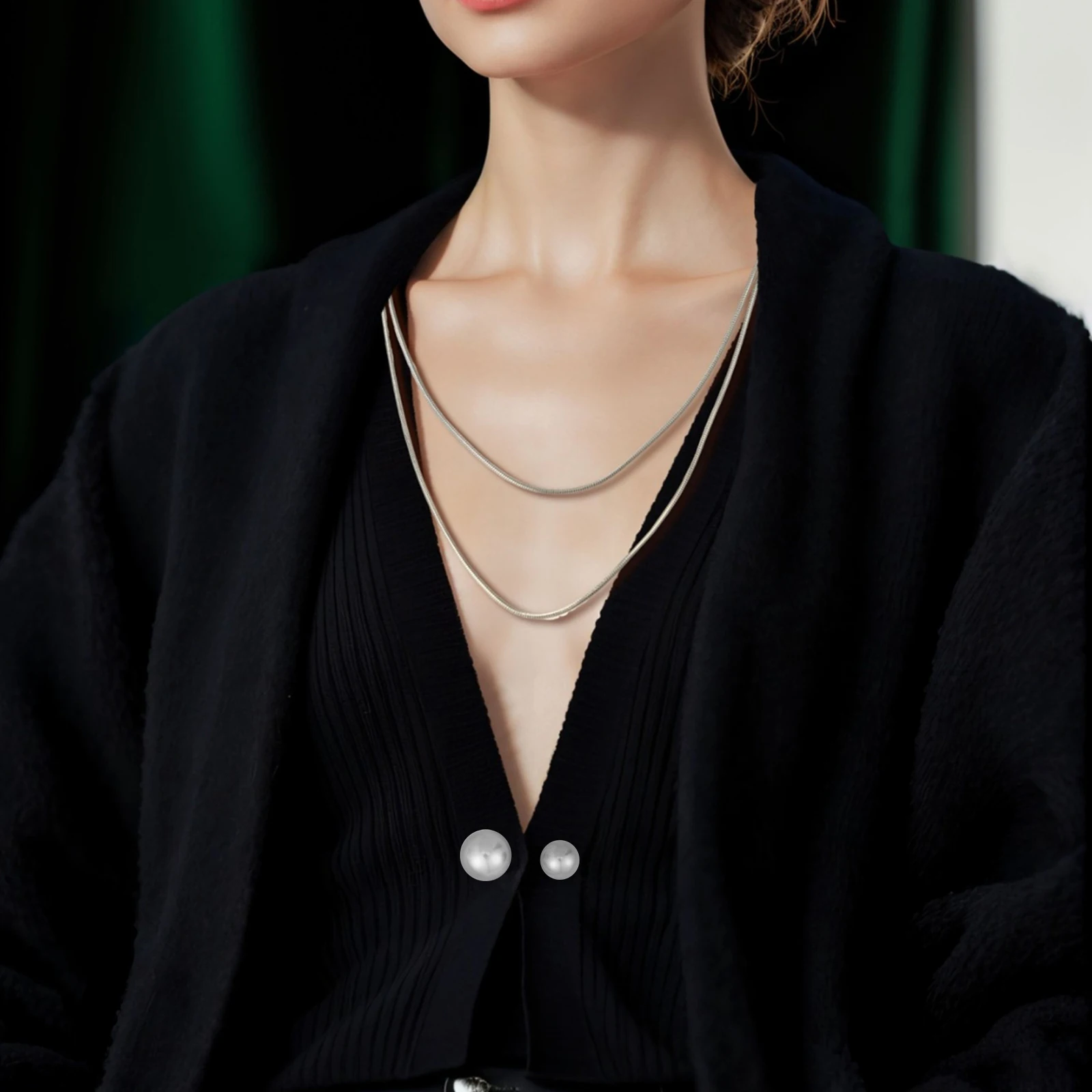 

6Pcs Faux Pearl Brooch Pins Stylish Lapel Collar Shirt Clips Wedding Party Safety Corsage Faux Pearl Brooch Pins