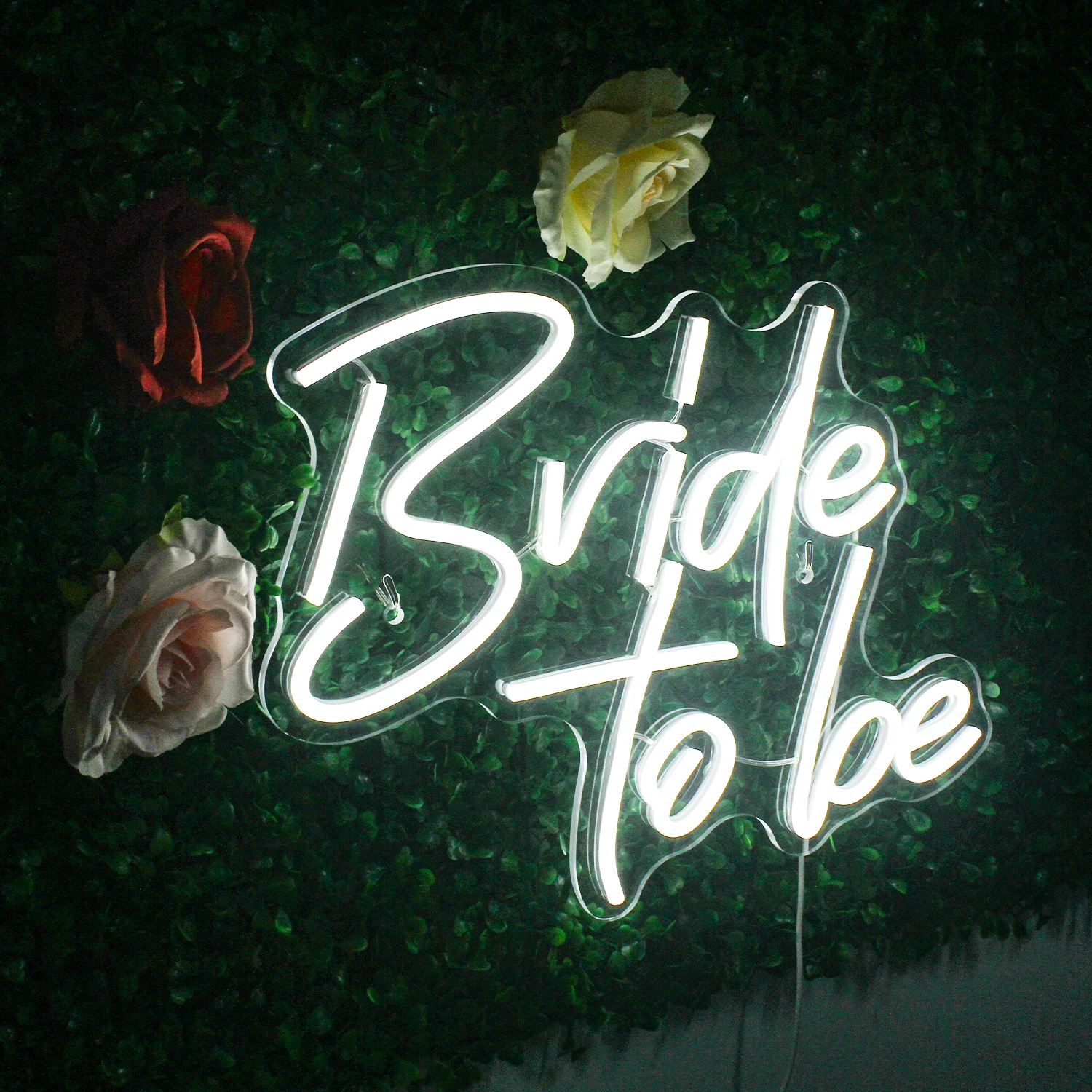 Imagem -05 - Usb Powered Neon Sign Led Wall Lights Decoração do Quarto Casamento Festa de Noivado Romântico Quarto Casamento Decoração do Quarto