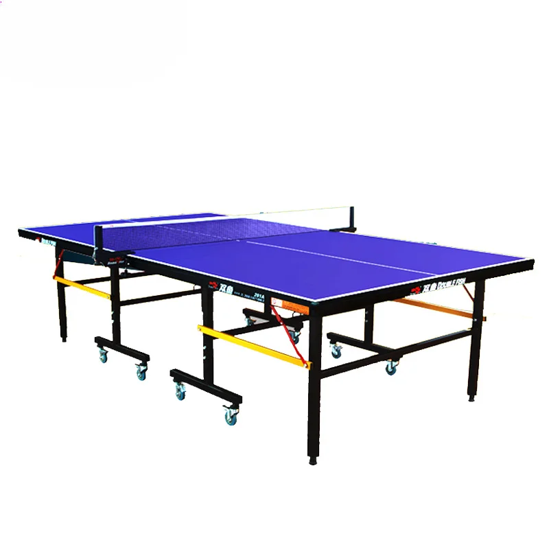 

International standard 201A table tennis table, folding mobile table tennis table